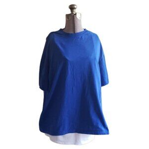 Simply For Sports, Quick Dri Cotton, Blue T-Shirt, Sz XXL